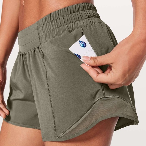 lululemon hotty hot 4” sage - Picture 16 of 16